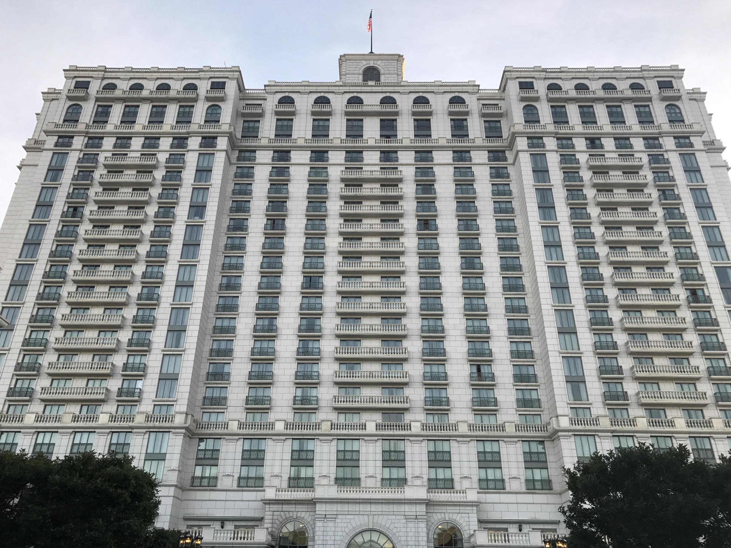 Exterior View of the Grand America Hotel