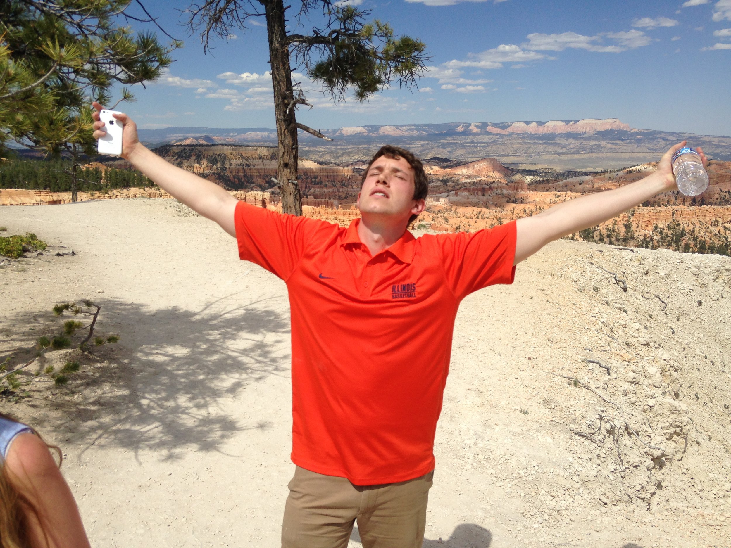 JD Soaking Up the Beauty of Bryce Canyon 