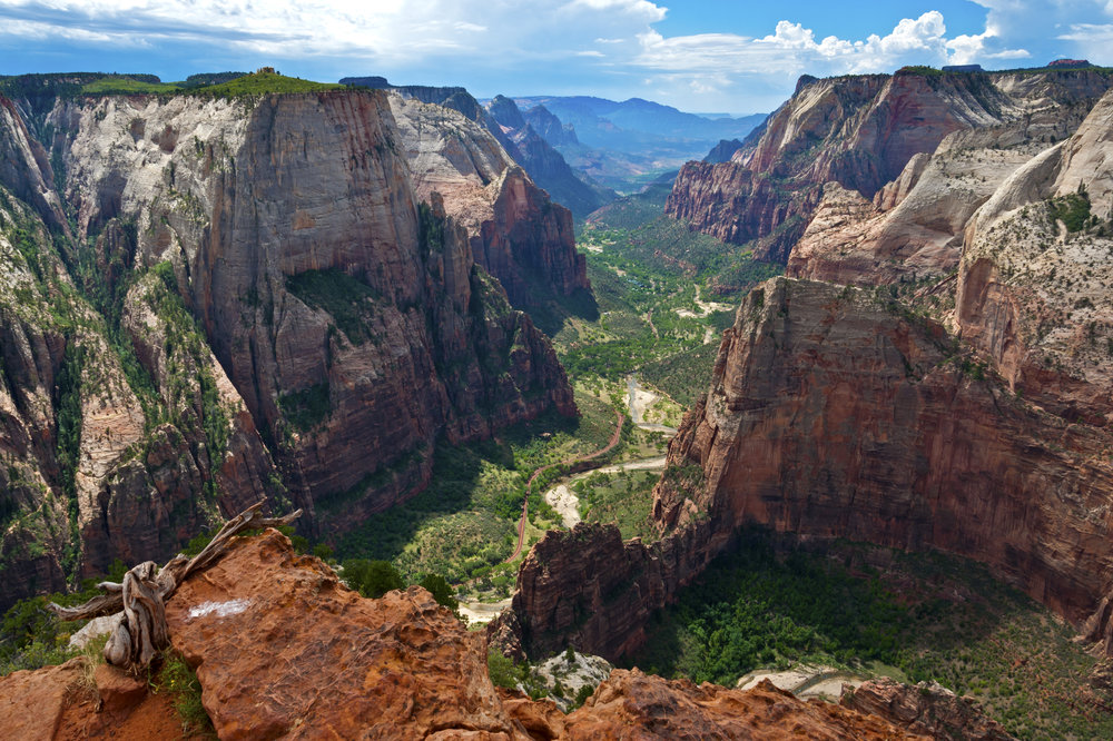 View of Zion Canyon