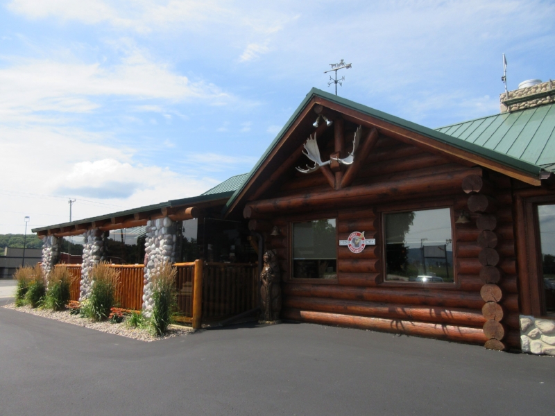 The Exterior of the Log Cabin