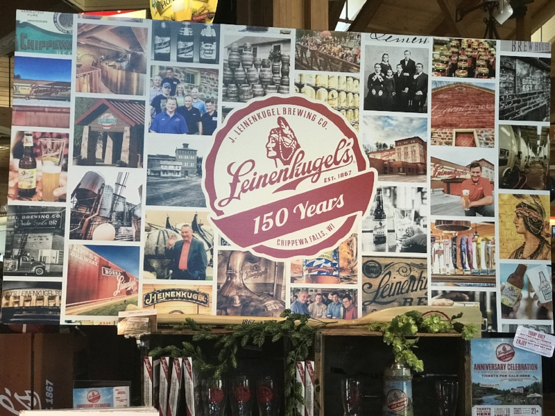 Leinenkugel's is celebrating their 150th Anniversary