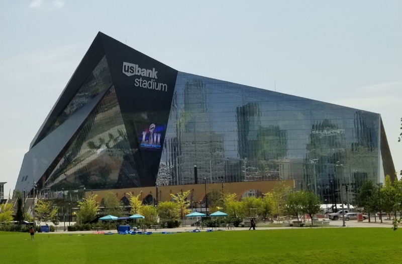 US Bank Stadium in Downtown Minneapolis will host the 2018 Super Bowl