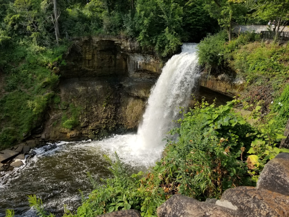 The Minnehaha Falls