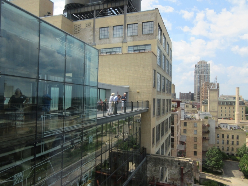 Perfect Photo Stop Atop the Mill City Museum