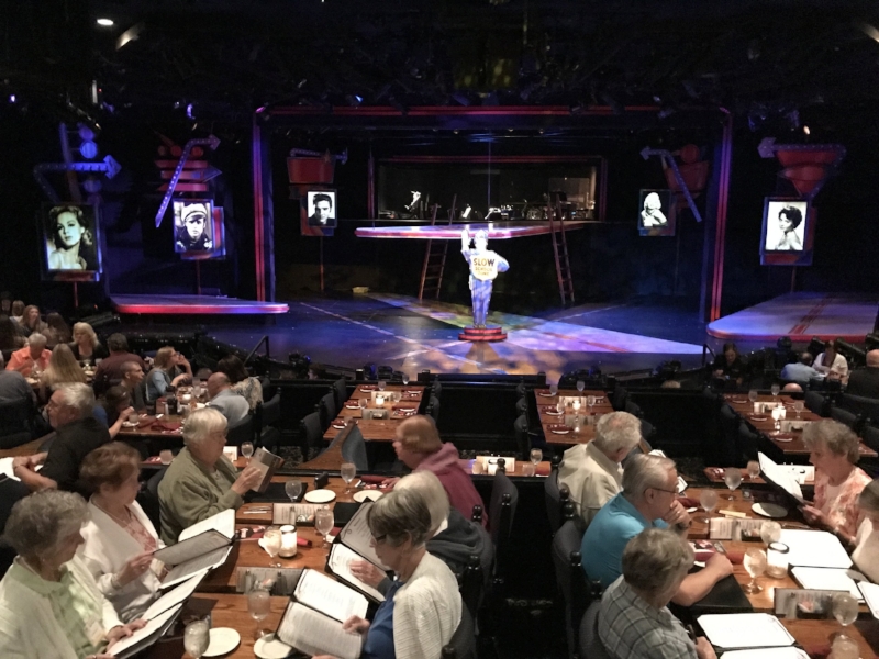 Stage at the Chanhassen Dinner Theater