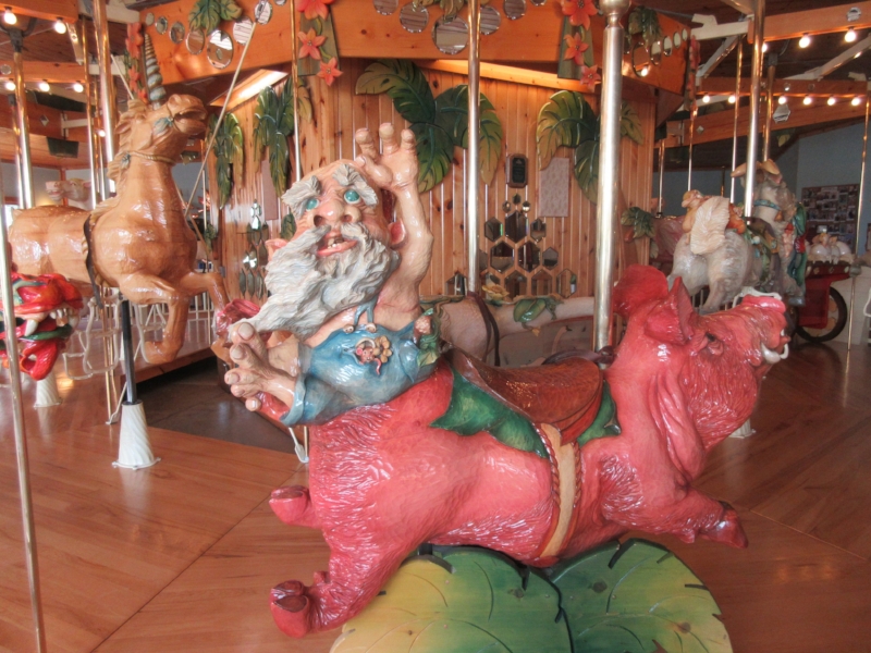 Carousel at Lark Toys