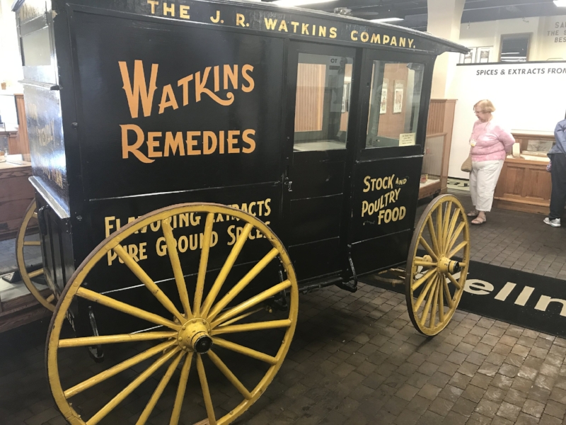 Old Watkins Spice Sales Car