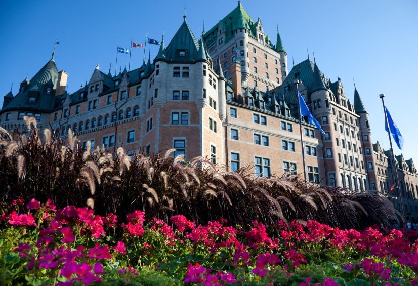 Chateau Frontenac in Old Quebec City