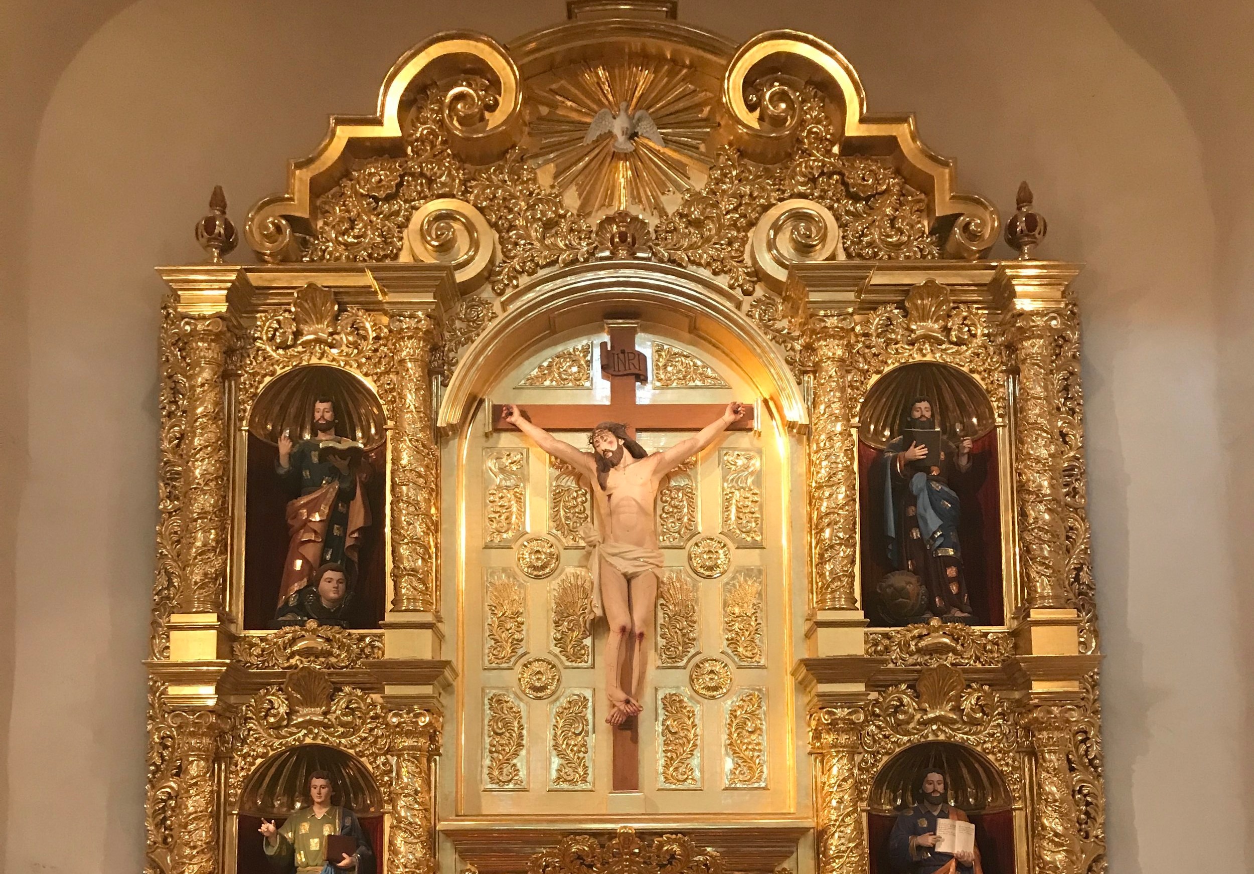 Beautiful Retablo at San Fernando Cathedral