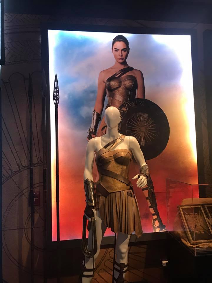 The Wonder Woman Costume Worn by Gal Gadot