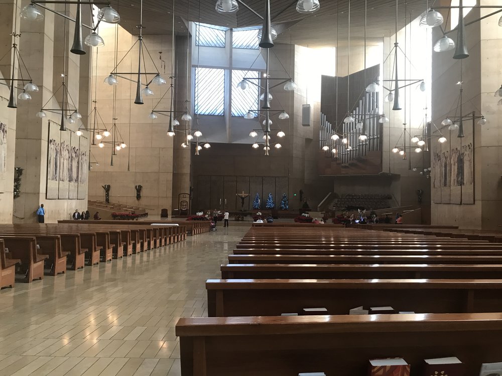 Interior of Cathedral of Our Lady of the Angels