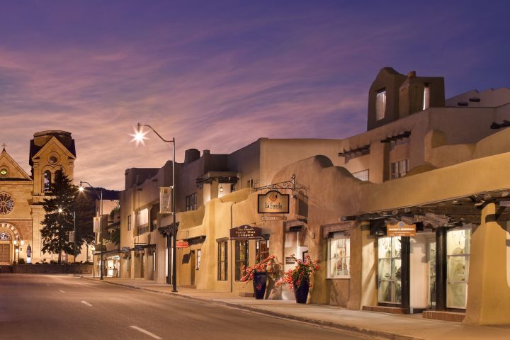 Exterior of Hotel La Fonda