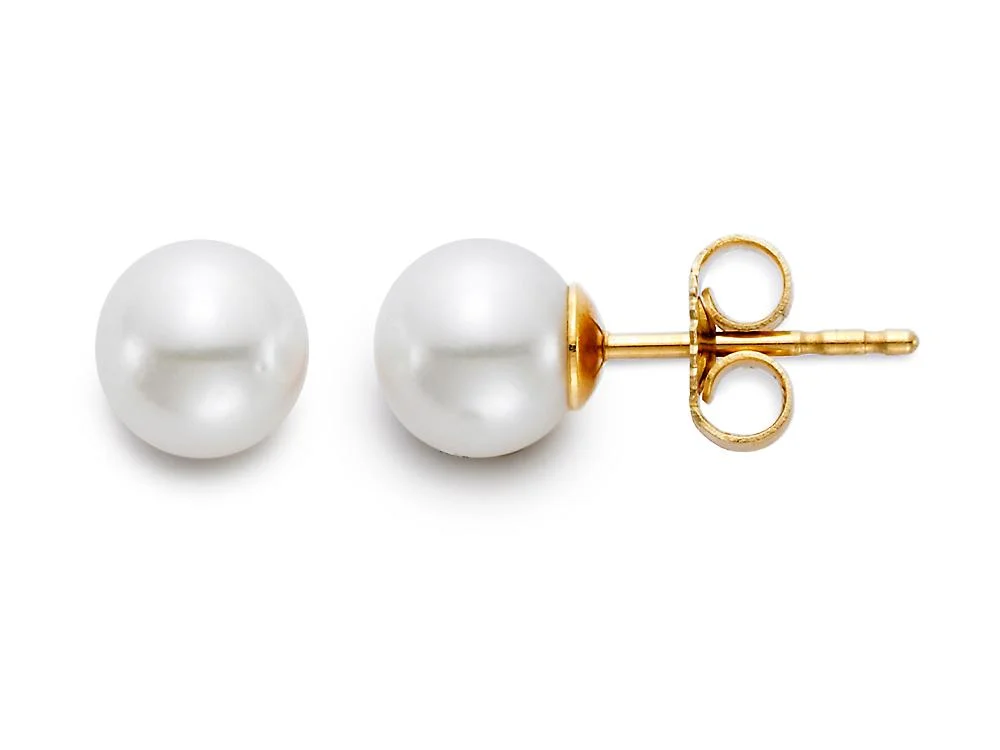 pearl earrings