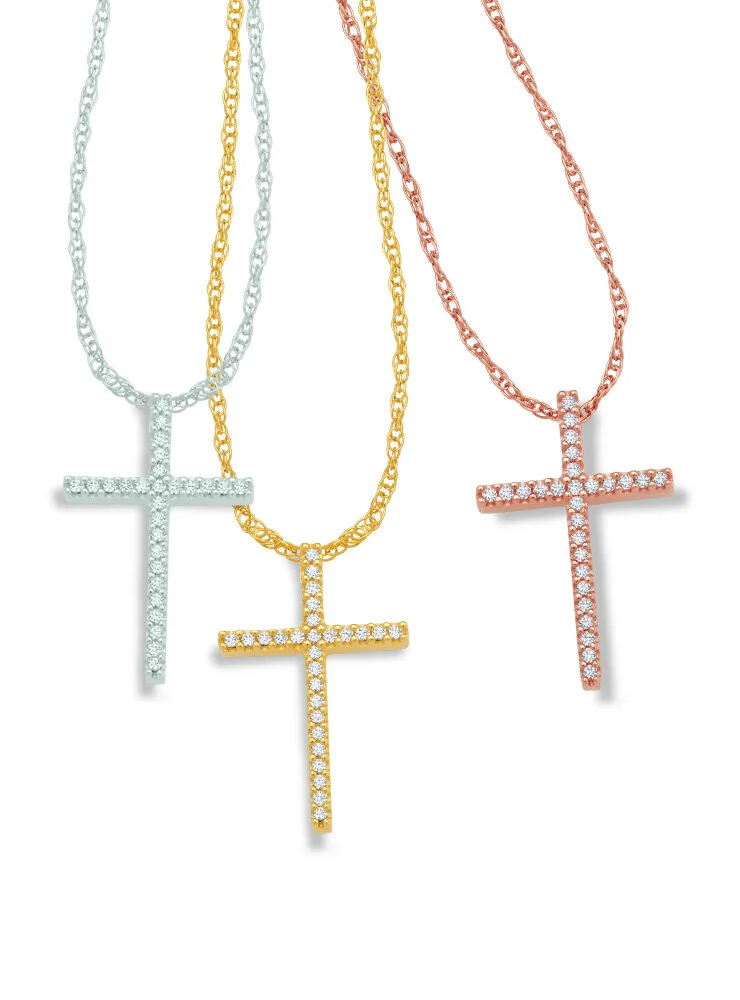 10 C.T.W. Cross Pendant — Jensen Jewelers