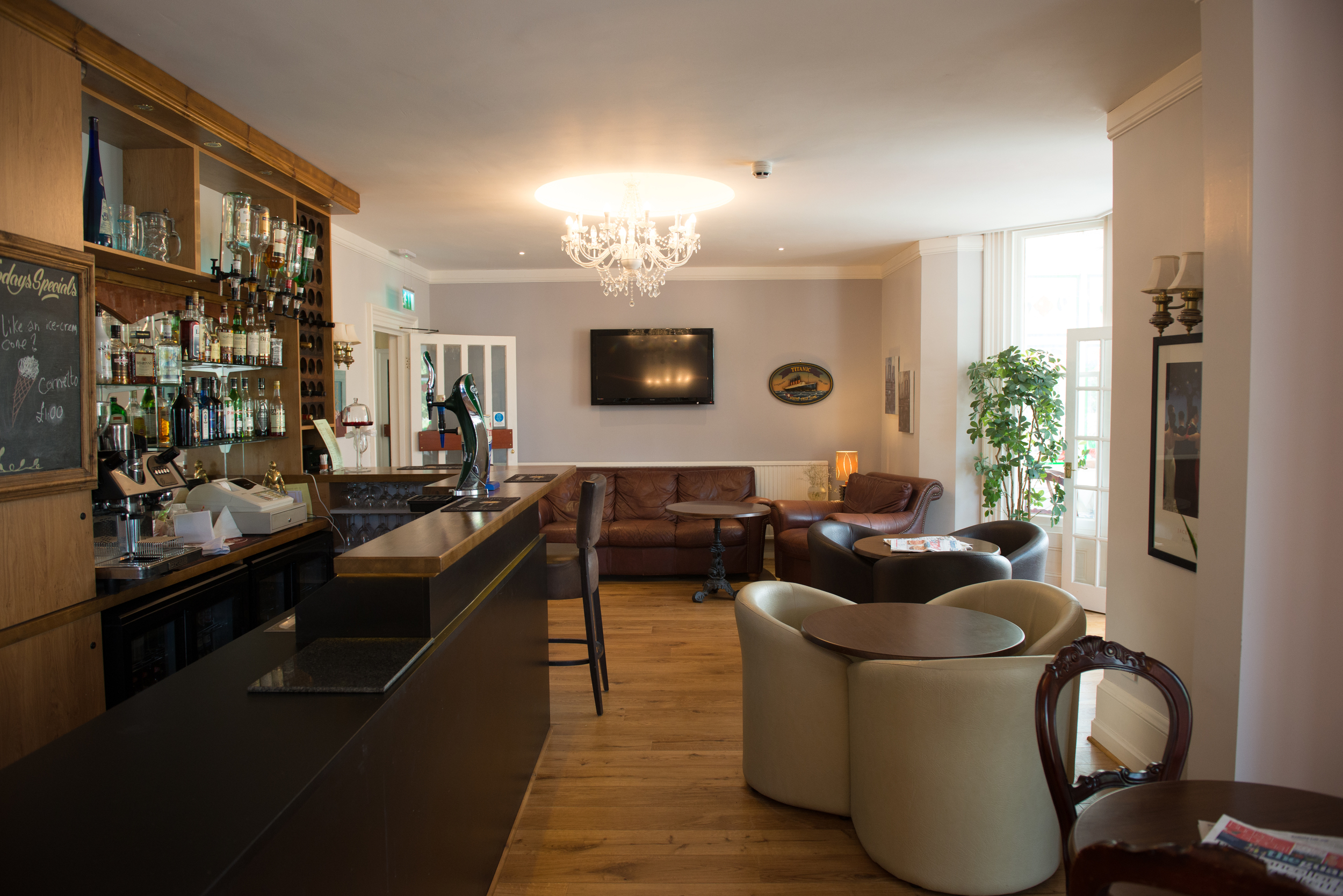 Our Current Bar, Next To Our Dining Hall