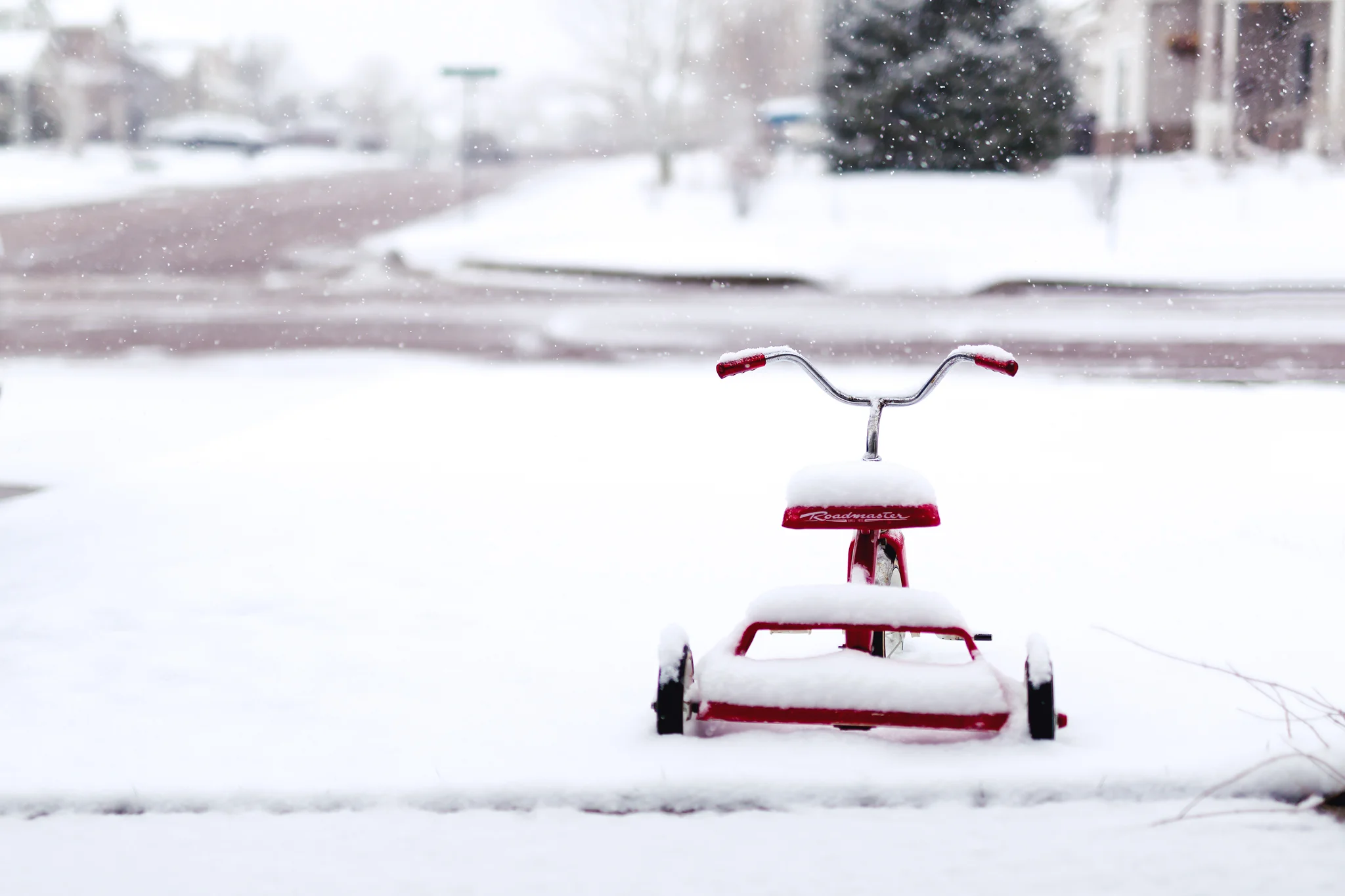 Snow Covered Trike