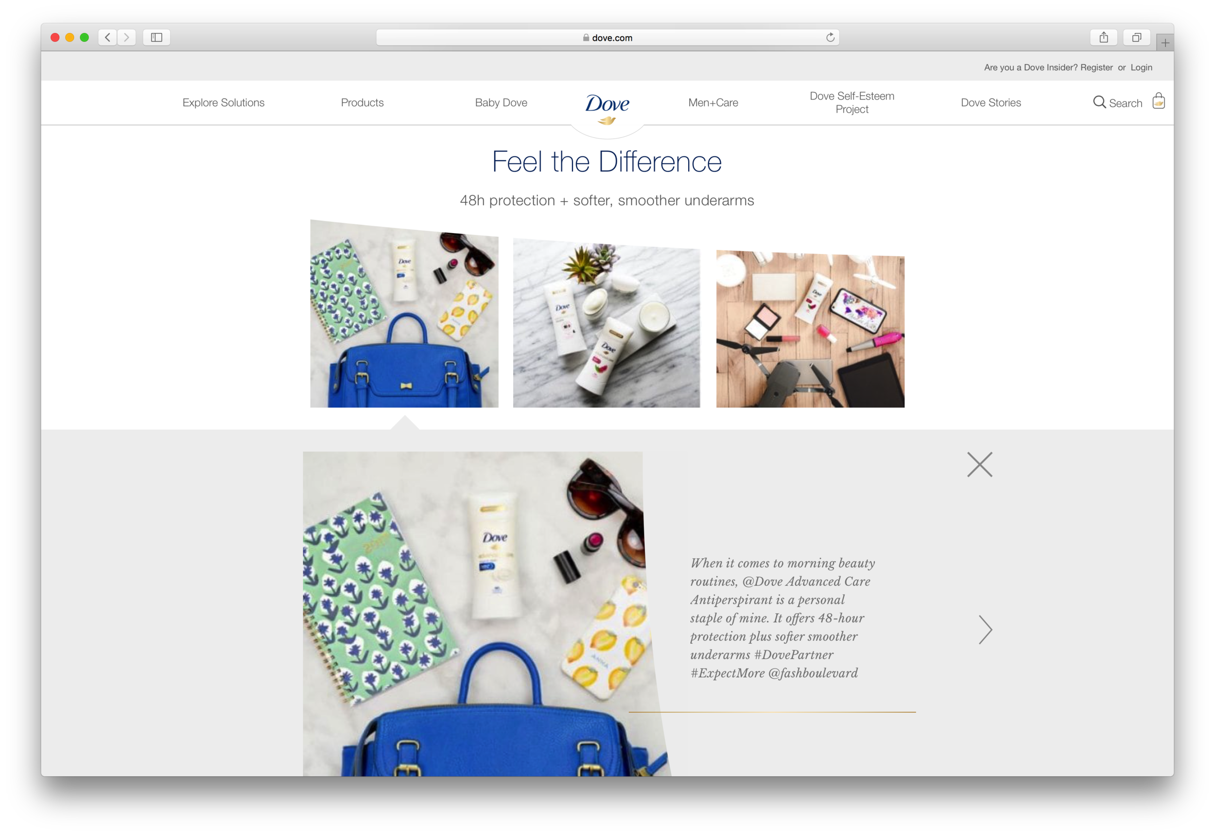 dove.com — Katie Levittan