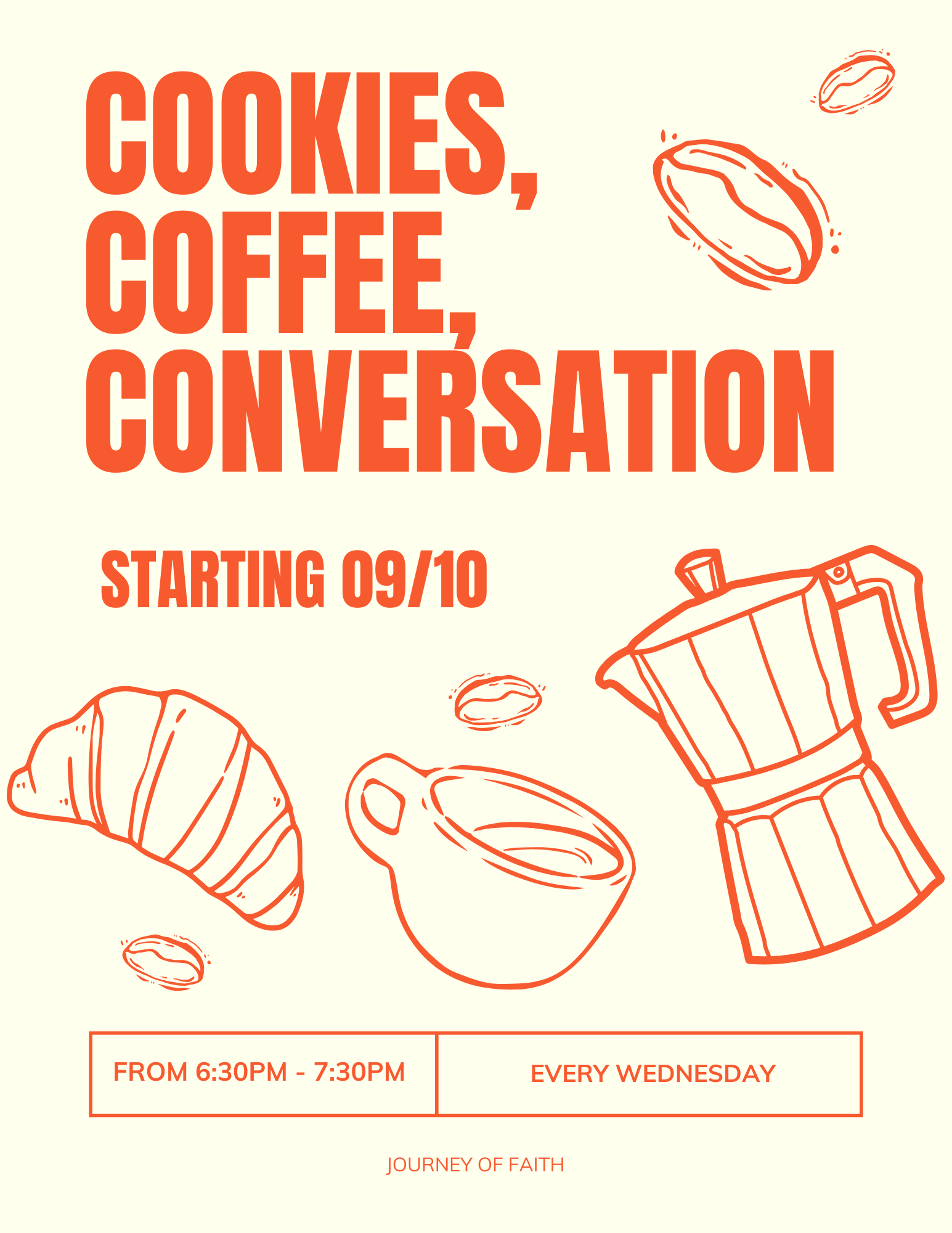Cookies, Coffee, &amp; Conversation