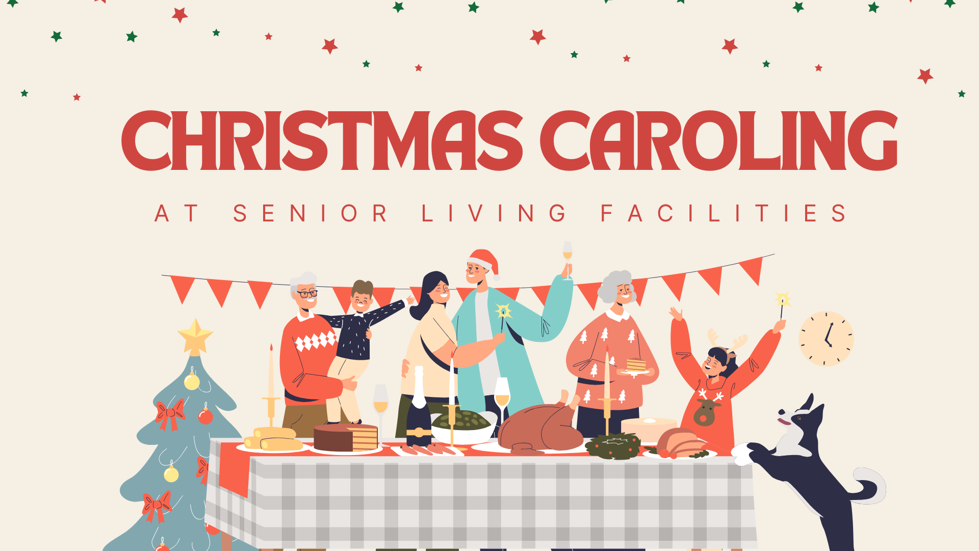 Caroling at Senior Living Facilities