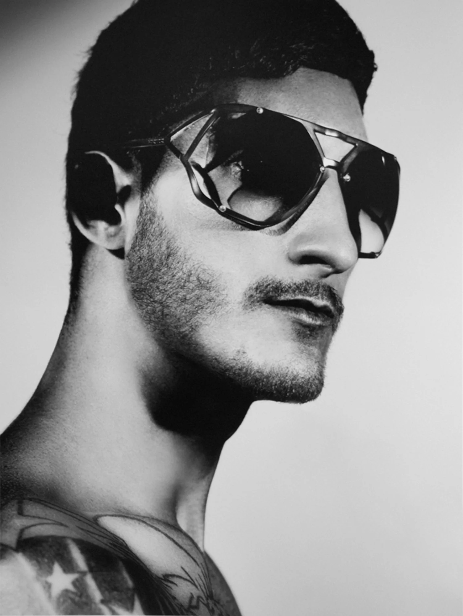 Men's Beauty Editorial Makeup by Elizabeth Hsieh Make-Up Artist London