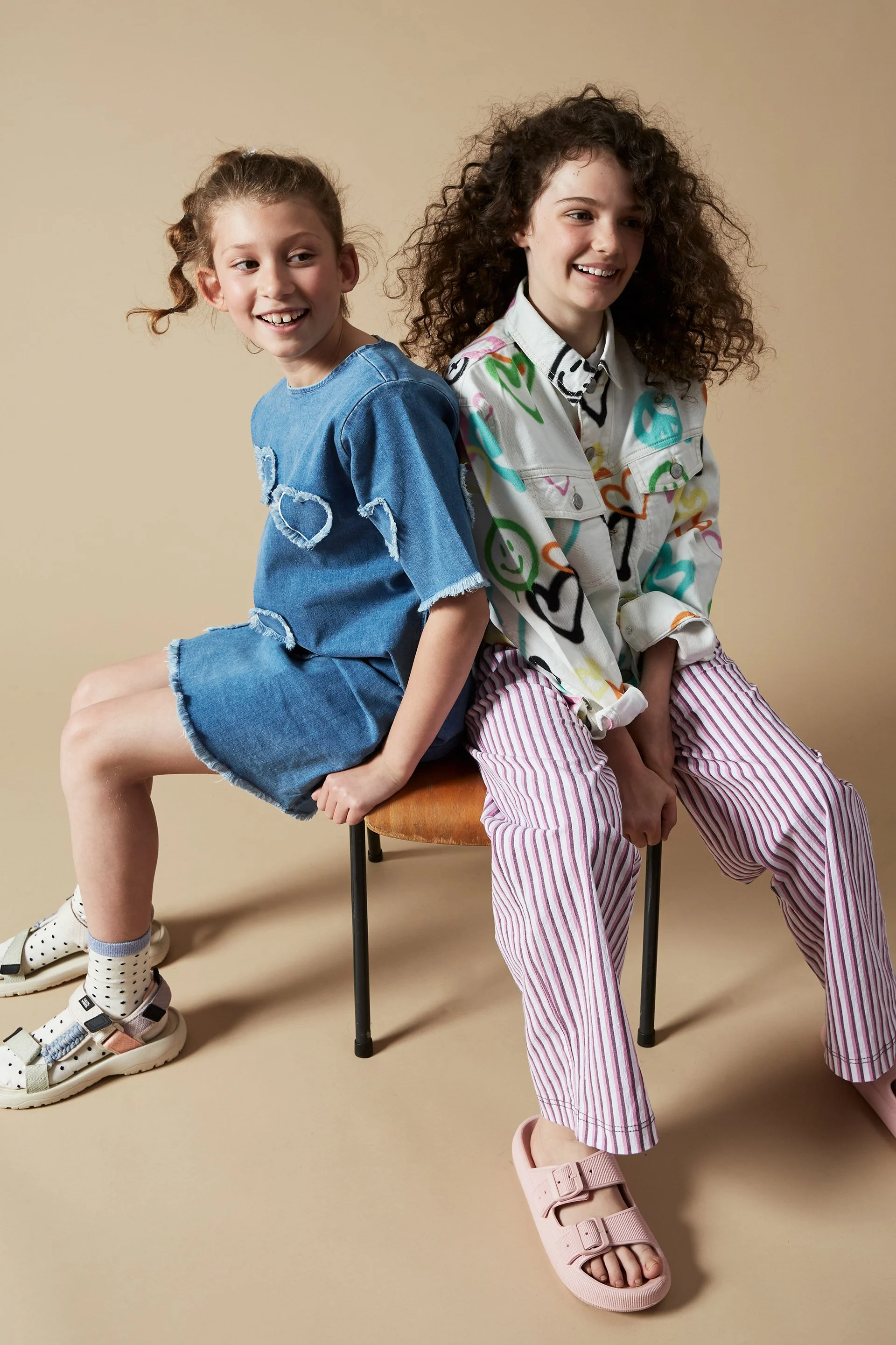   Dress STELLA McCARTNEY, Jacket MOLO, Trousers &amp; Shoes ZARA  