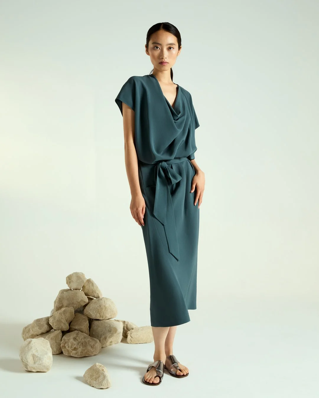 Idyia Tranformable Shift Dress - Lagoon