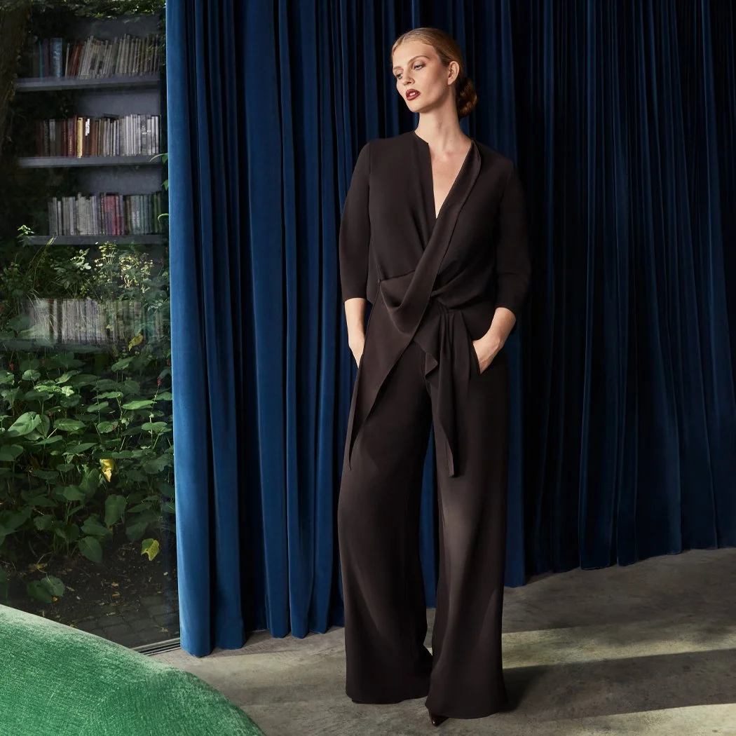 Aesira Blouse & Oxford Trousers 