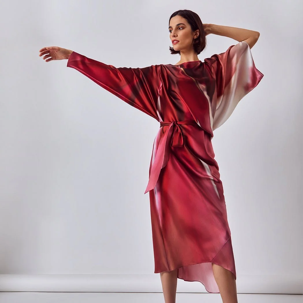 Alruna Artwork Print Dress