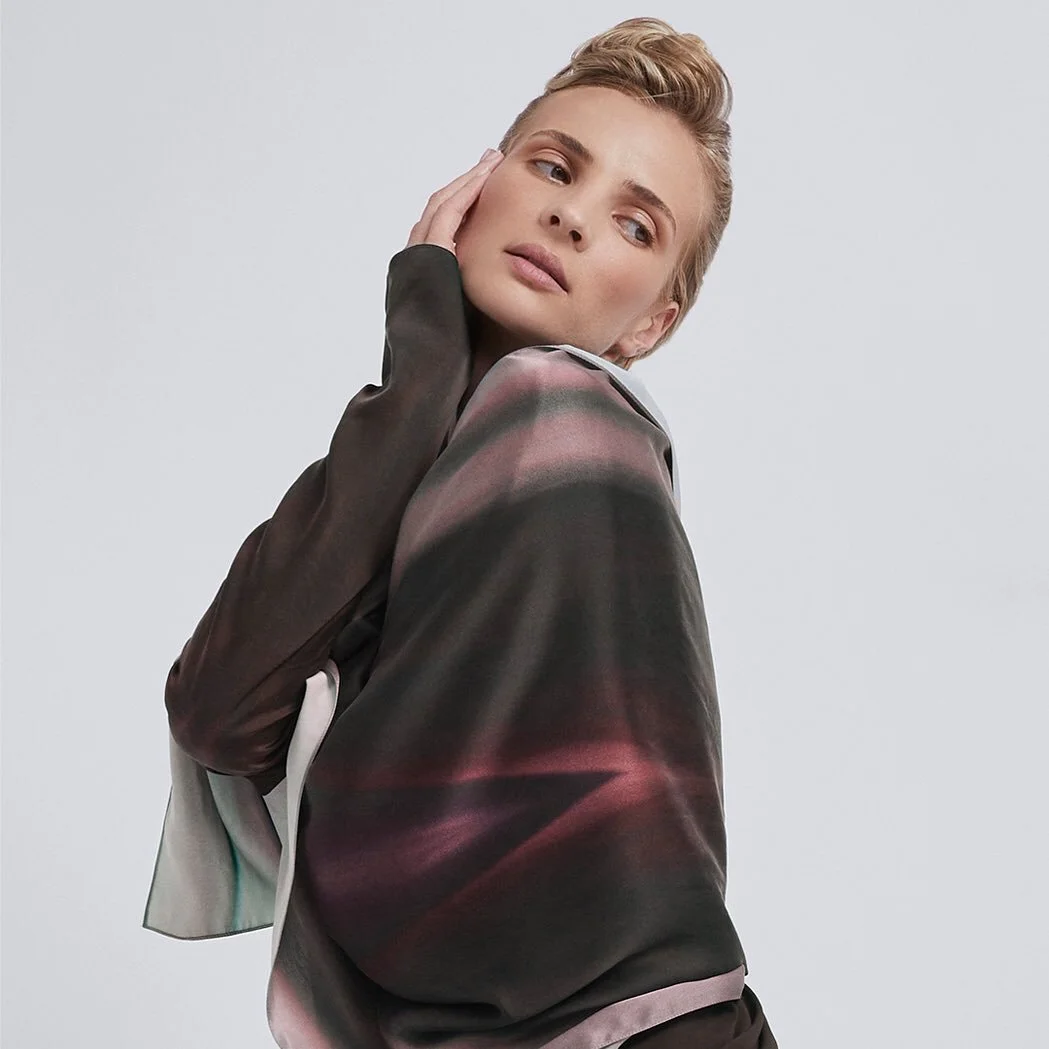 Twilight Artwork Print Sleeve Scarf
