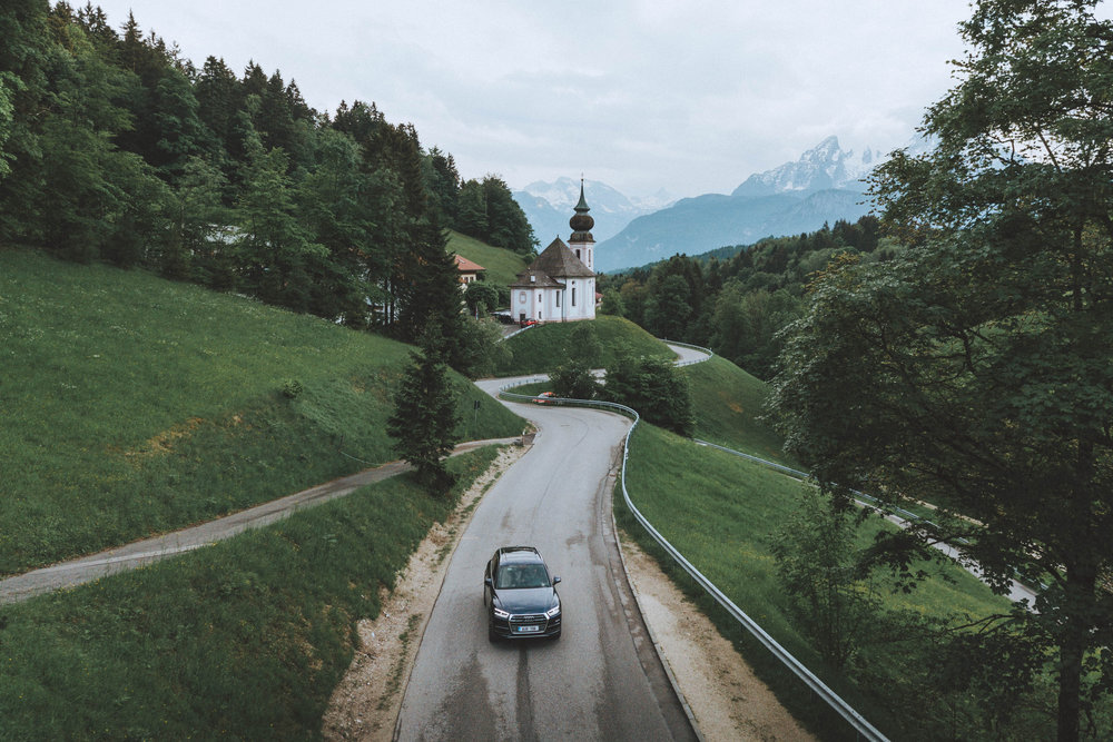  Our Audi took us to some scenic places 