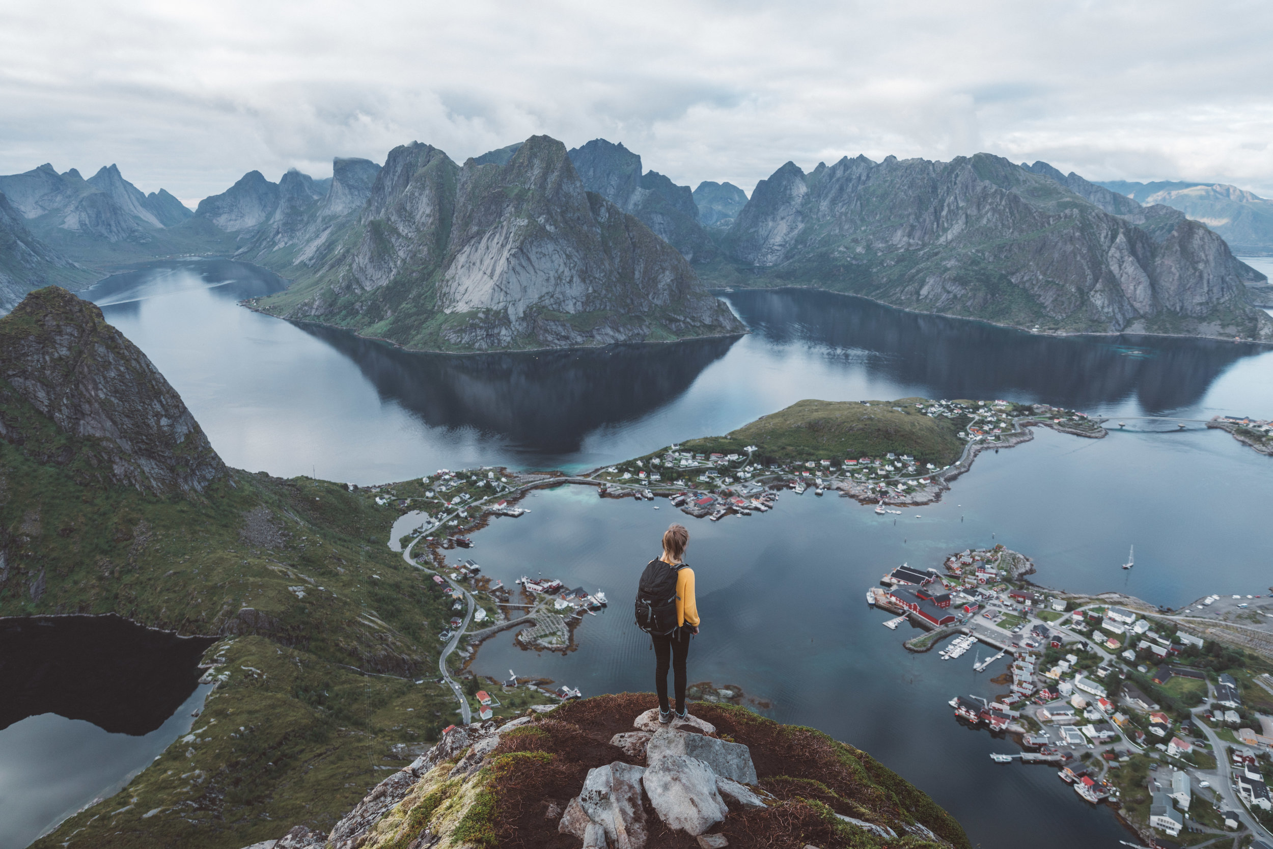  Reinebringen, a great view after an exhausting hike 