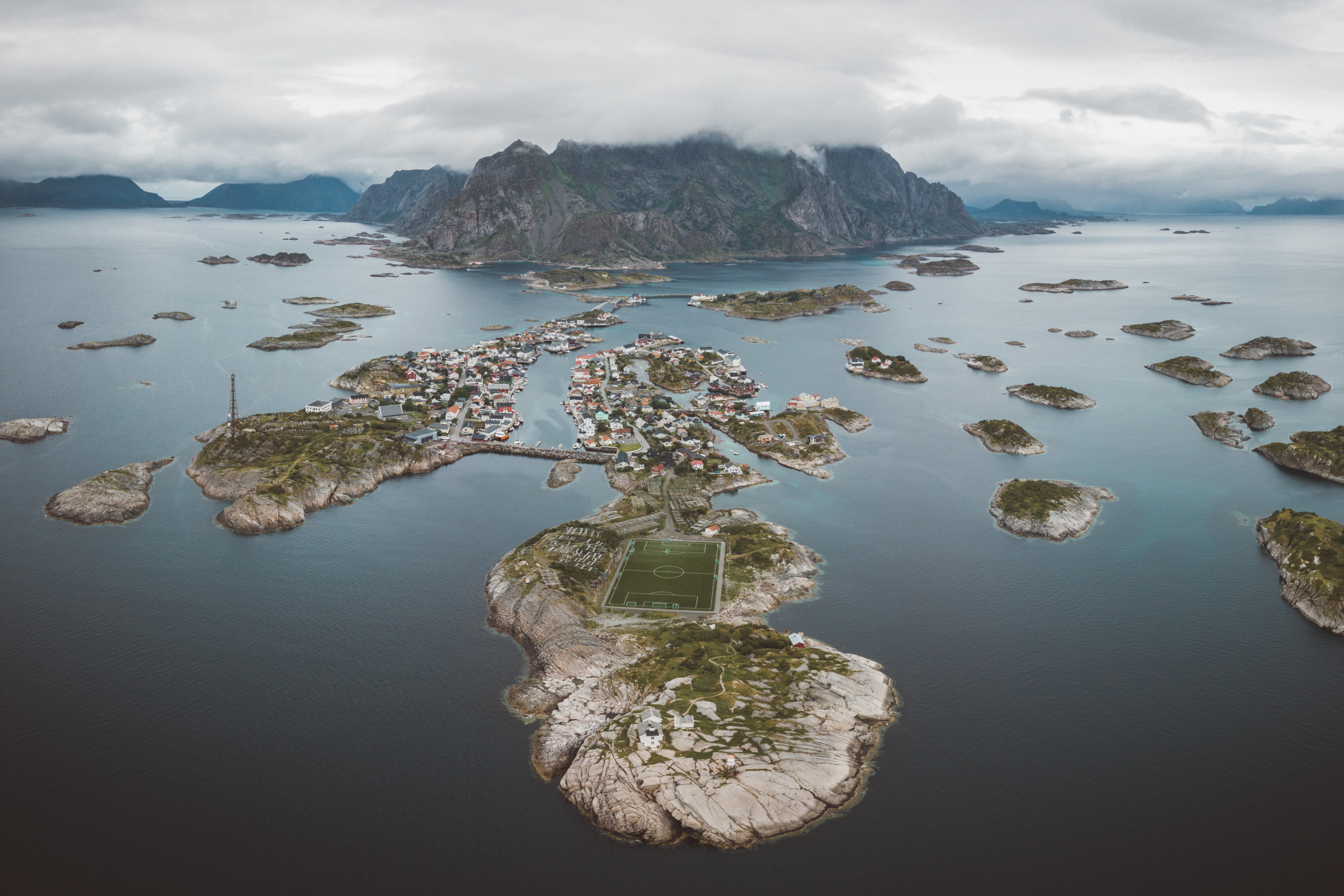  Henningvaer from above! 