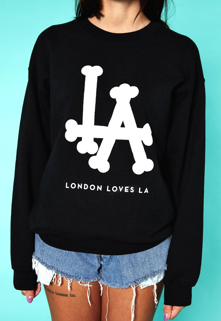 LA Bones Cosy Sweatshirt — LONDON LOVES