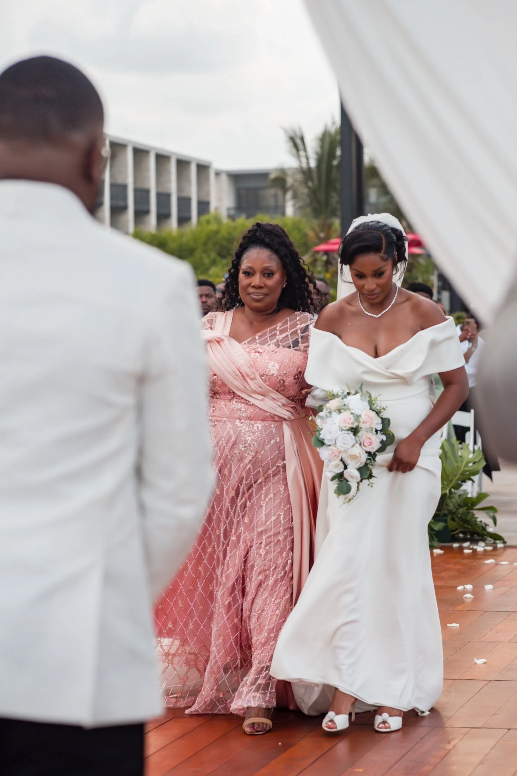 Nigerian Bride's Radiant Catholic Ceremony by the Sea: Grand Hyatt Playa del Carmen (Copy)