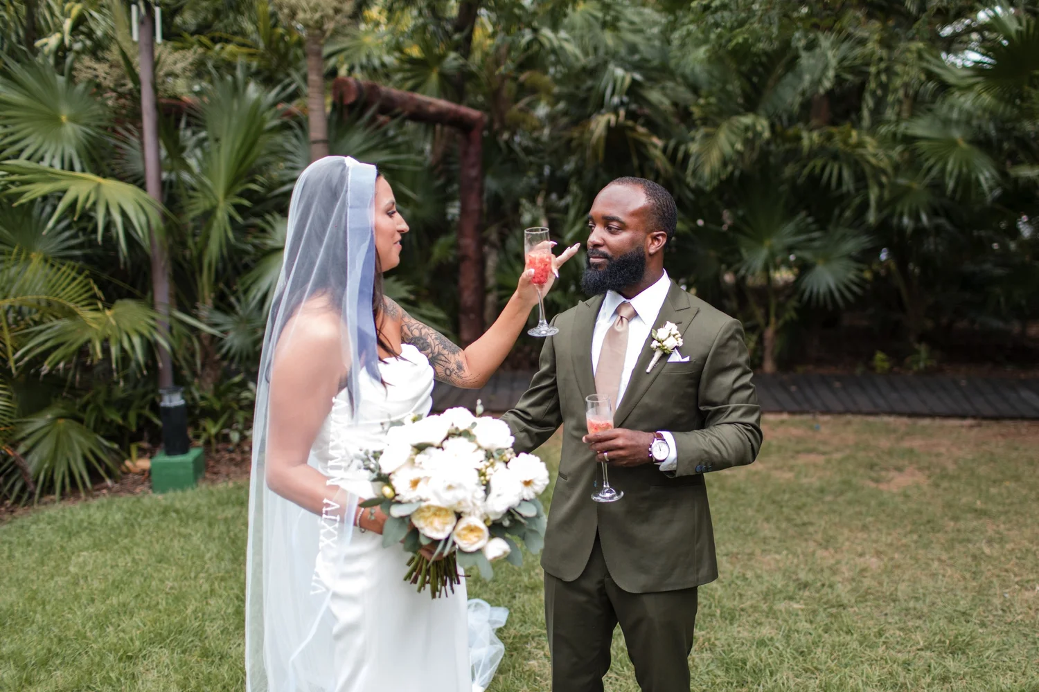 Wedding at Sandos Playacar Beach Resort photographed by Arch Wedding Studio