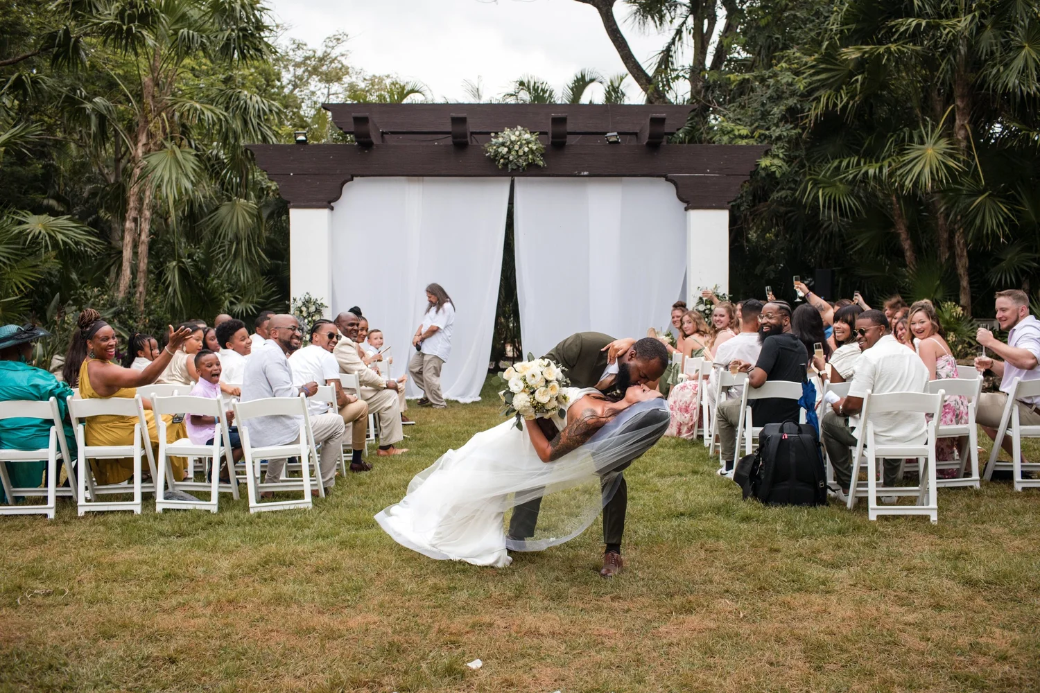 Wedding at Sandos Playacar Beach Resort photographed by Arch Wedding Studio