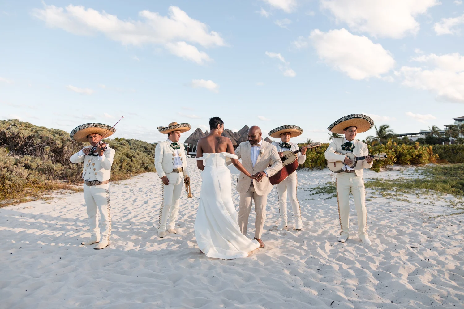 Wedding at Dreams Playa Mujeres Golf & Spa Resort photographed by Arch Wedding Studio