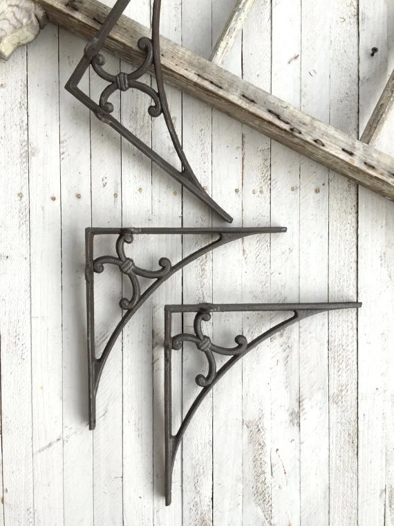 Large Classic Iron Brackets 