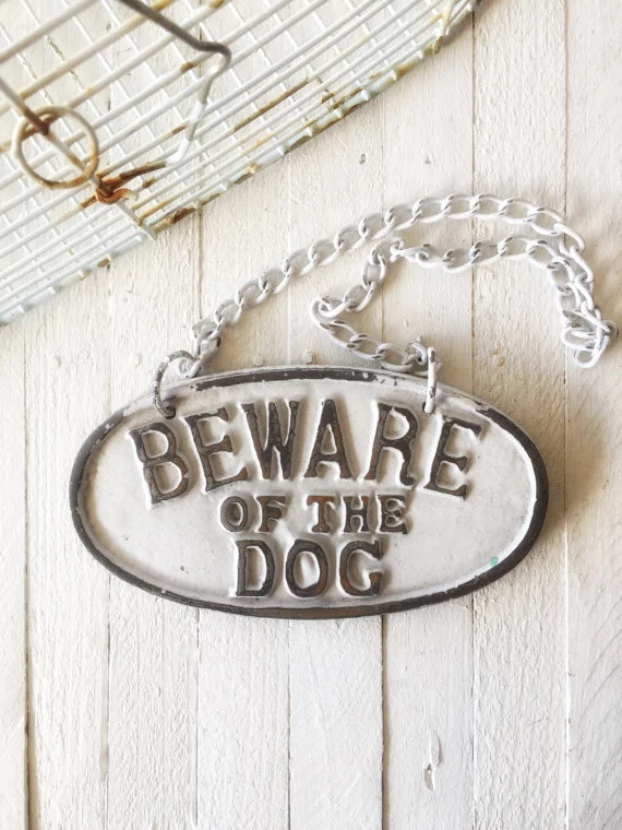 Beware of Dog Sign