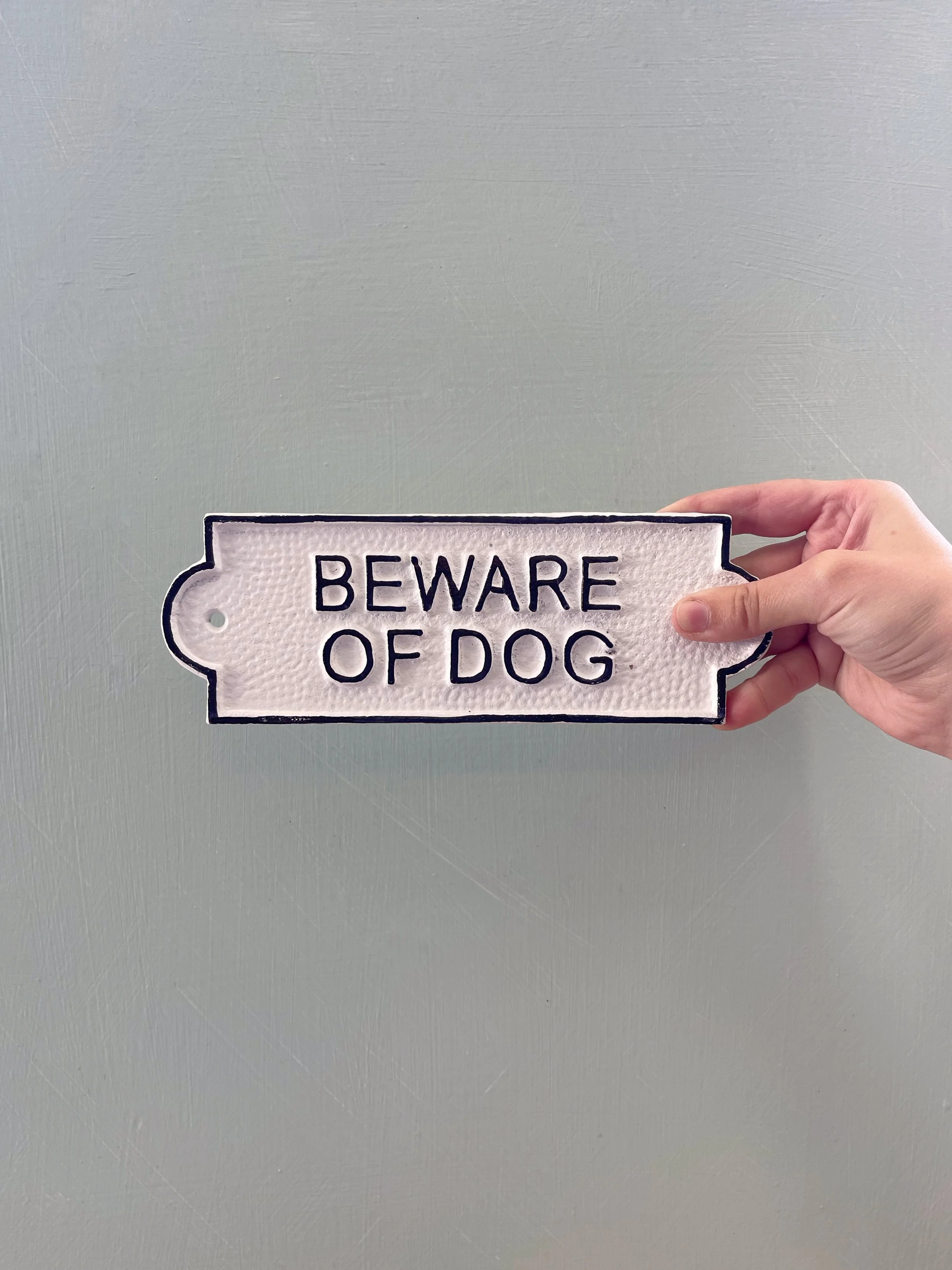 Beware of Dog Sign