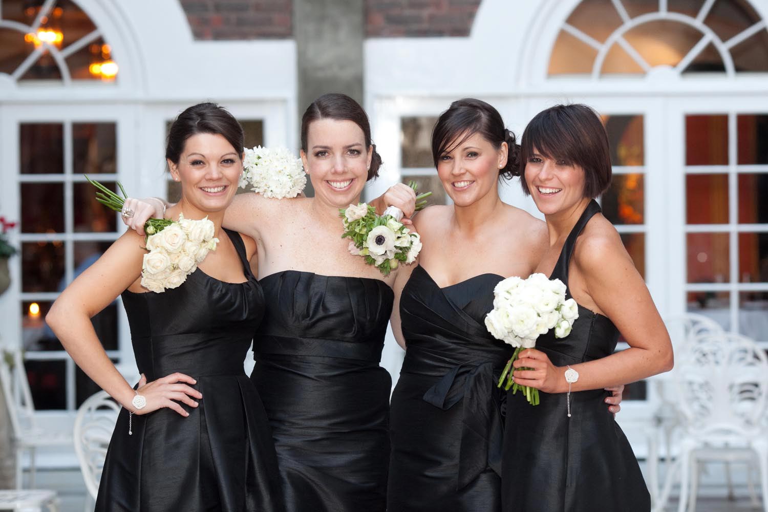 Dartmouth House Wedding - Bridesmaids' Makeup