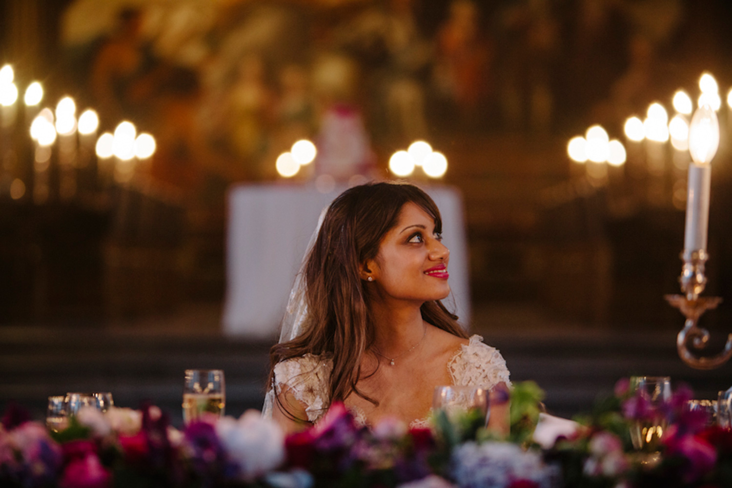 Painted Hall, Old Royal Naval College, Greenwich Wedding - Bridal Makeup