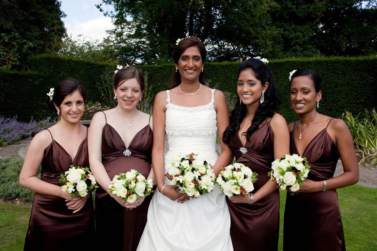 Pembroke Lodge, Richmond Park Wedding - Bride & Bridesmaids Hair & Makeup