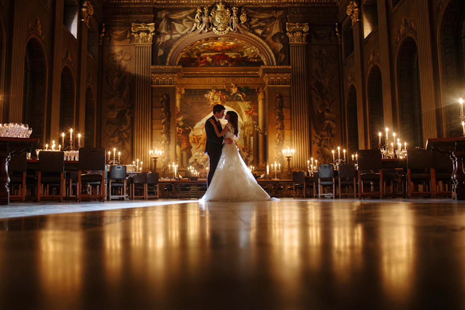 Painted Hall, Old Royal Naval College, Greenwich Wedding - Bridal Makeup