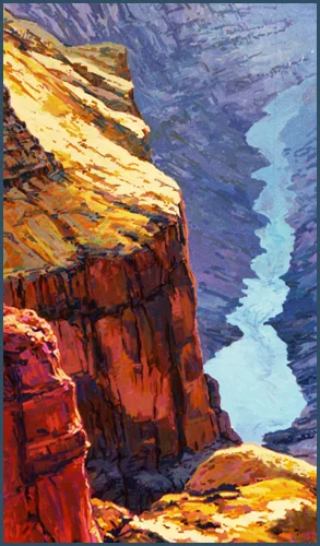 First Sight of the Colorado 24x60 Acrylic