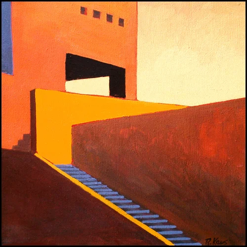 Modern Mexico 12x12 Oil