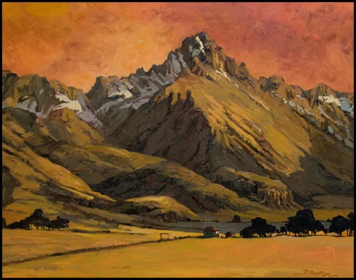 Red Rockies 36x24 Oil
