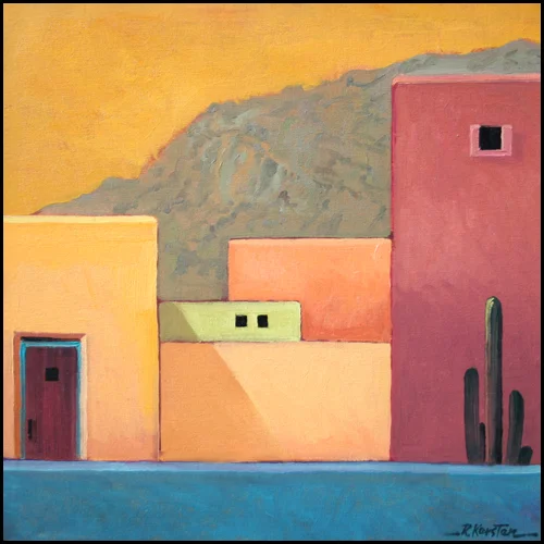 Mexico Color 18x18 Oil