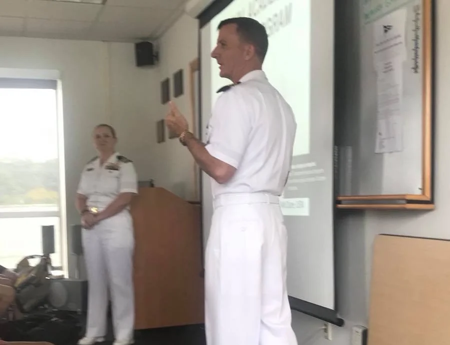Commandant, Capt Rob Chadwick