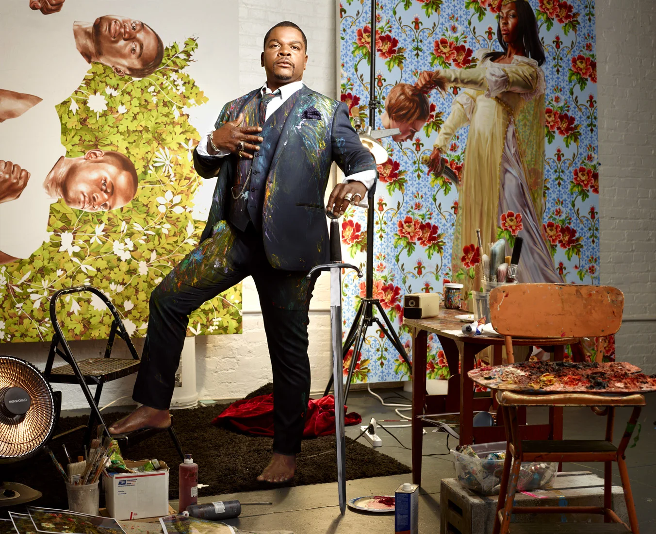 kehinde wiley with work.jpg